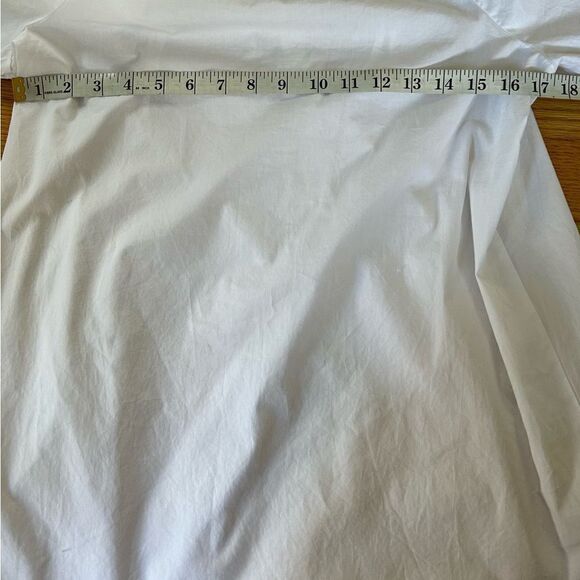 Free People White Show Me Some Shoulder Off Shoulder Cotton Blouse Small NWOT - Picture 10 of 11